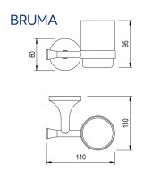 MEDIDAS PORTAVASO PARED ALUDRA BRUMA